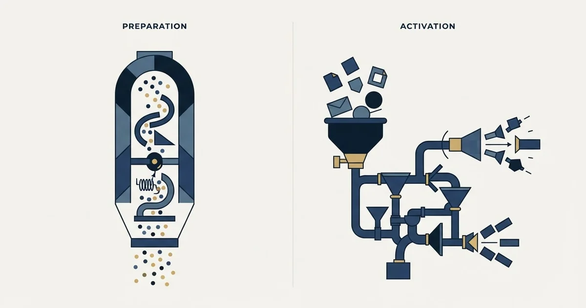 Editorial illustration for EmailWarmup.com vs Mixmax