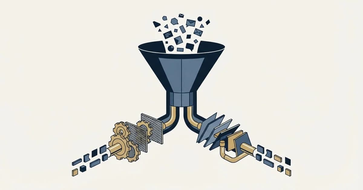 Editorial illustration for Emelia vs Leadfwd