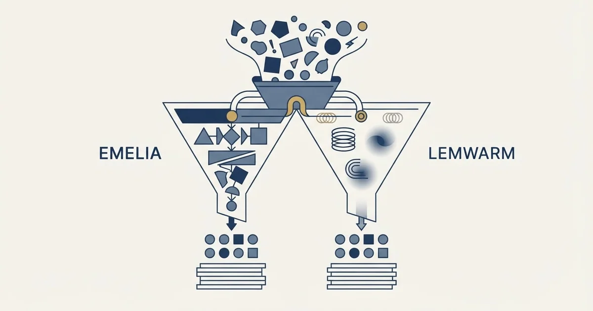 Editorial illustration for Emelia vs Lemwarm