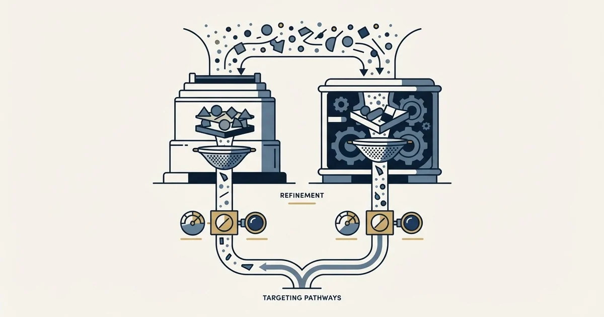 Editorial illustration for Emelia vs Smartlead