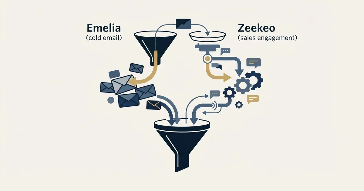Editorial illustration for Emelia vs Zeekeo