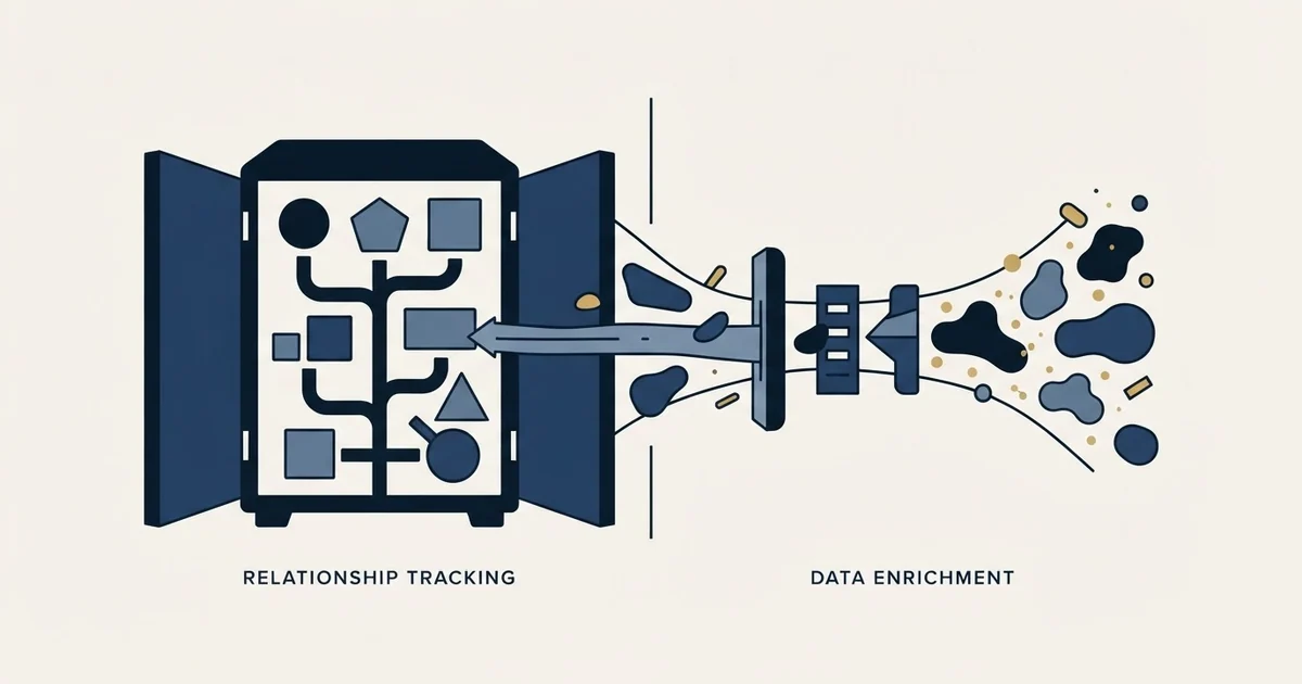 Editorial illustration for EngageBay vs Findymail