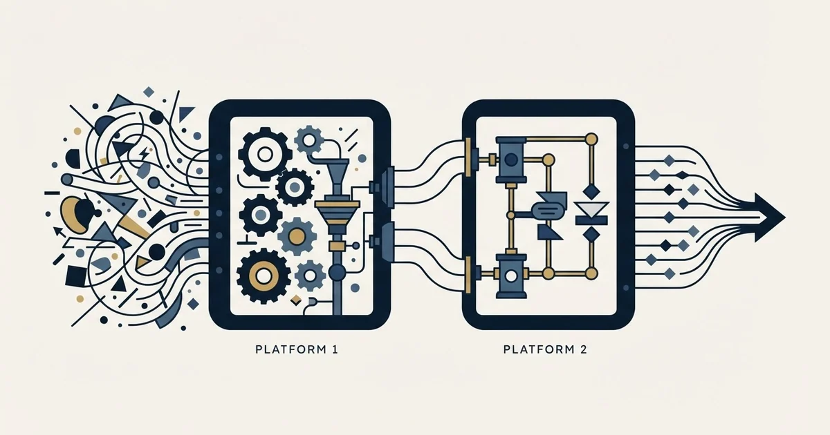 Editorial illustration for EngageBay vs Salesloft