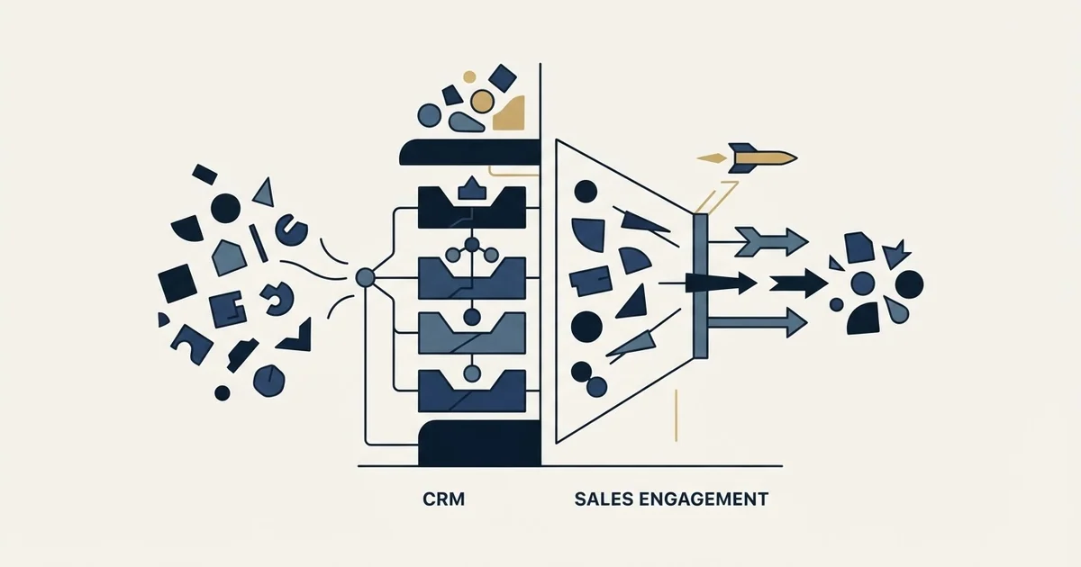 Editorial illustration for EngageBay vs Zeliq