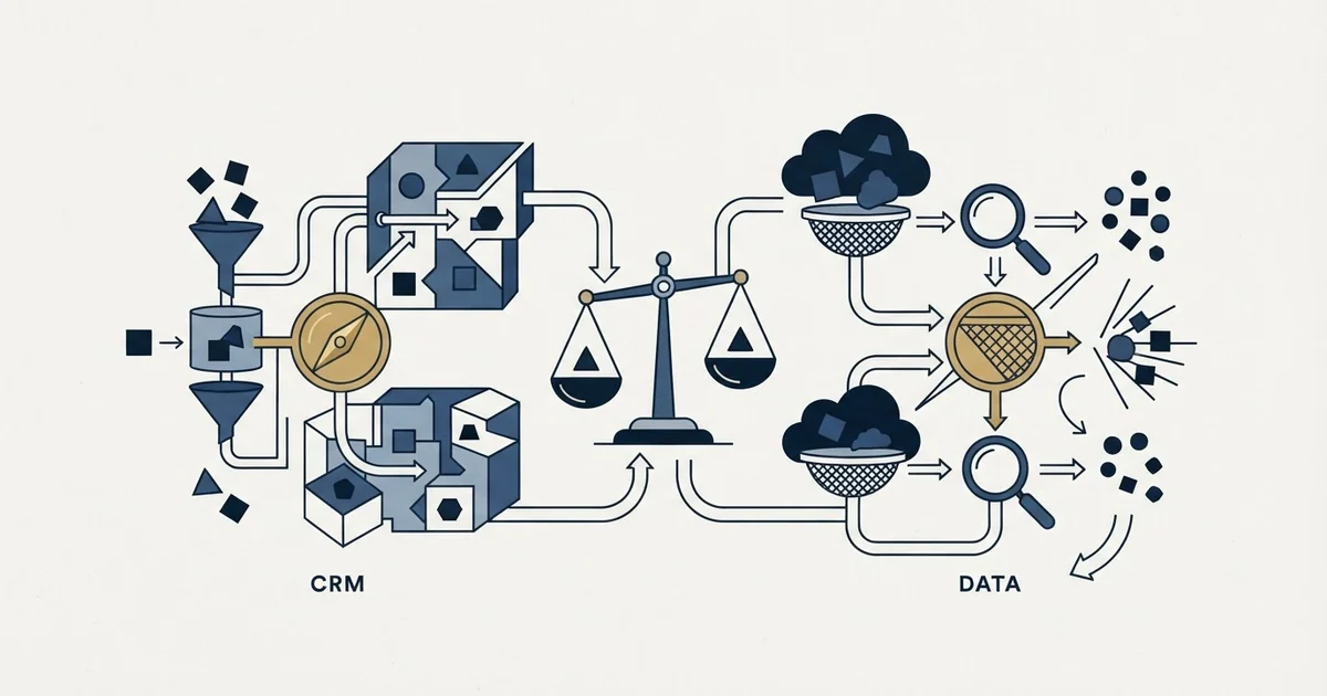 Editorial illustration for EngageBay vs ZoomInfo