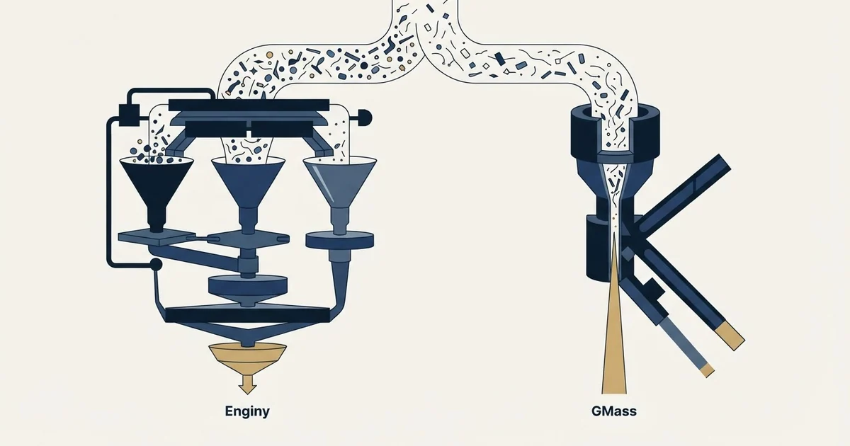 Editorial illustration for Enginy vs GMass