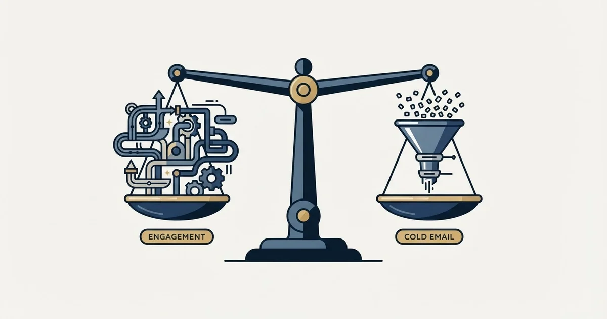 Editorial illustration for Enginy vs Instantly