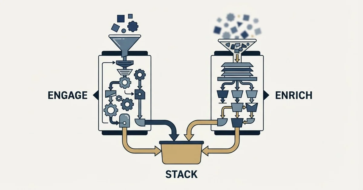 Editorial illustration for Enginy vs People Data Labs