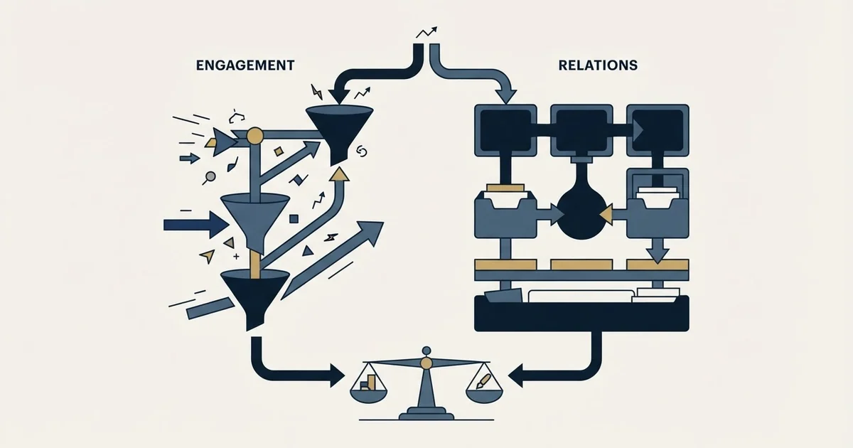 Editorial illustration for Enginy vs Pipeline CRM