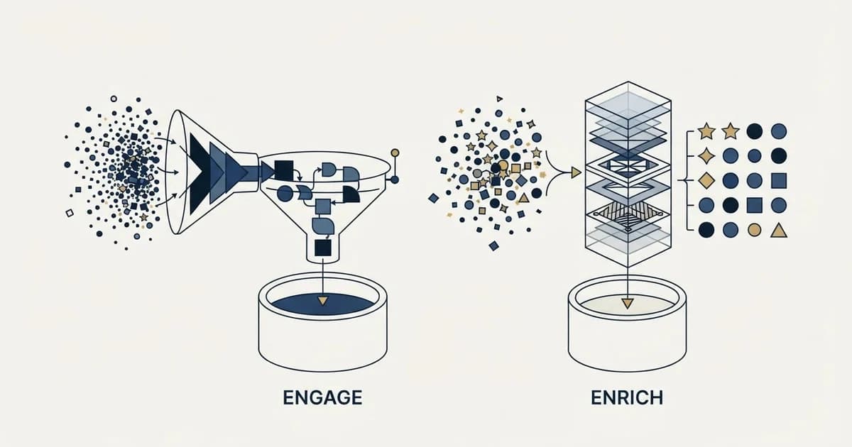 Editorial illustration for Enginy vs Prospeo