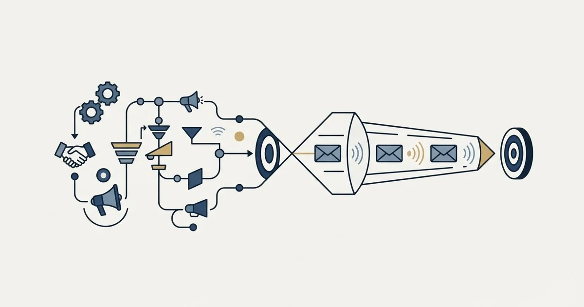 Editorial illustration for Enginy vs ReachInbox