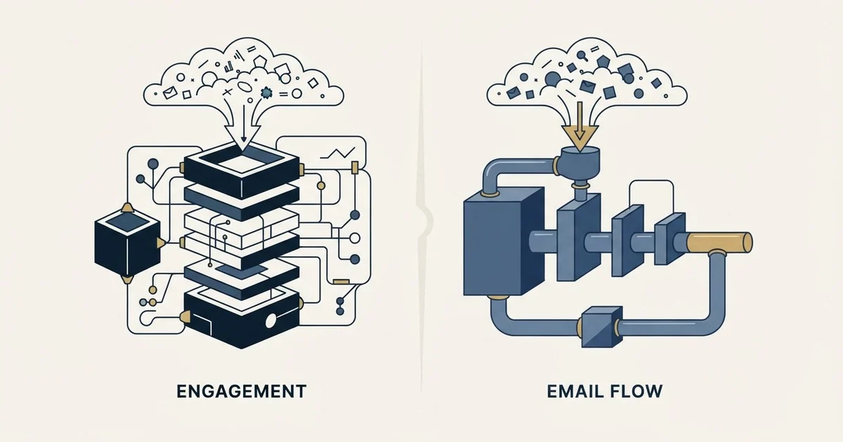 Editorial illustration for Enginy vs Saleshandy