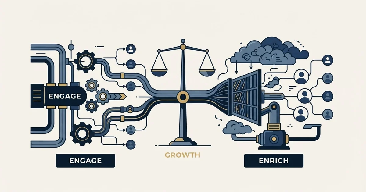 Editorial illustration for Enginy vs SignalHire
