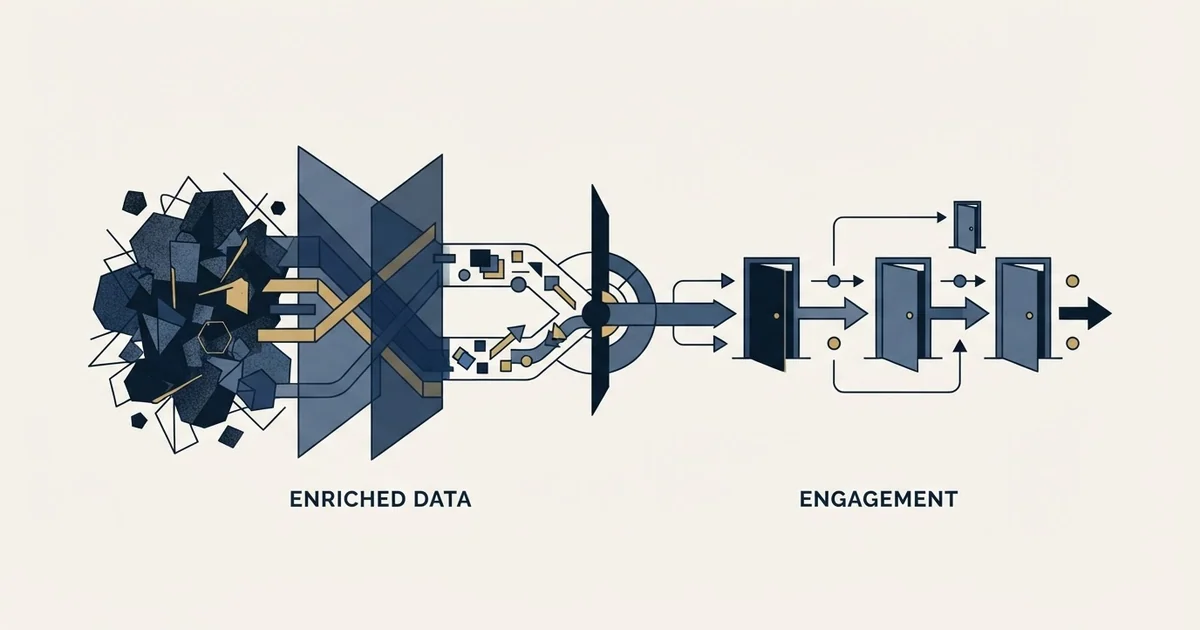 Editorial illustration for Enrich Layer vs Meet Alfred