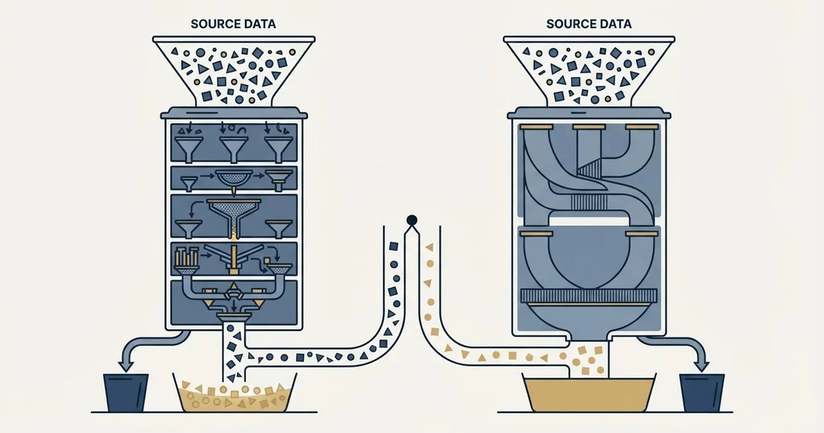 Editorial illustration for Enrich Layer vs Ocean.io