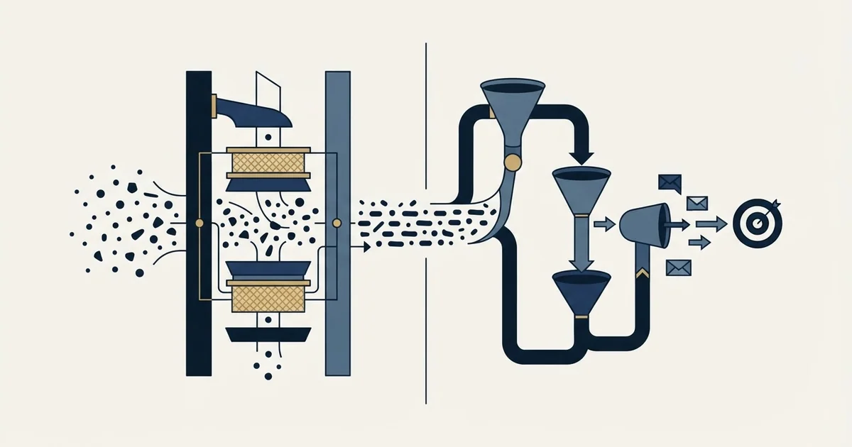 Editorial illustration for Enrich Layer vs Overloop AI