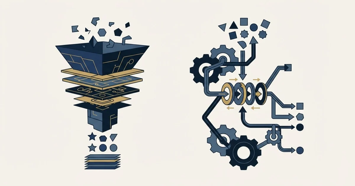 Editorial illustration for Enrich Layer vs Qualifier.ai