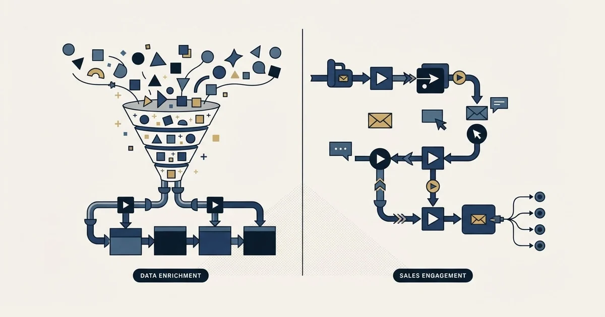 Editorial illustration for Enrich Layer vs Skylead