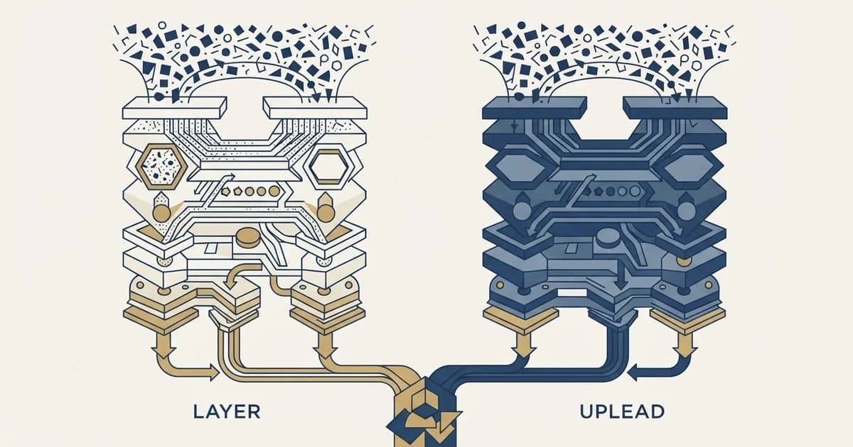 Editorial illustration for Enrich Layer vs UpLead