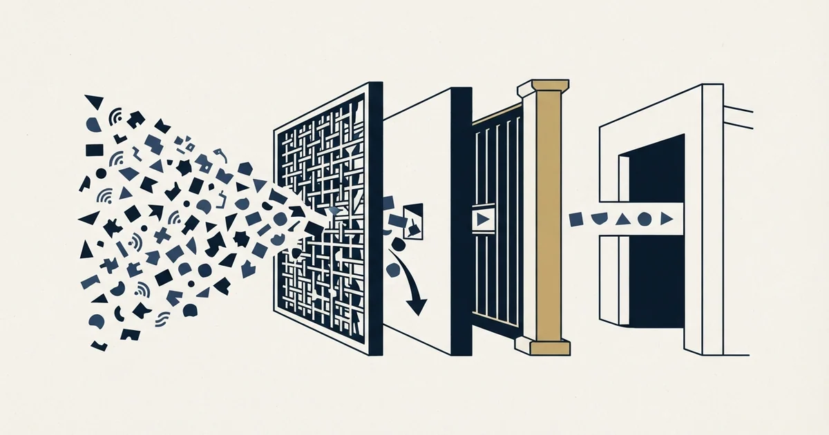 Editorial illustration for Enterprise Spam Filter