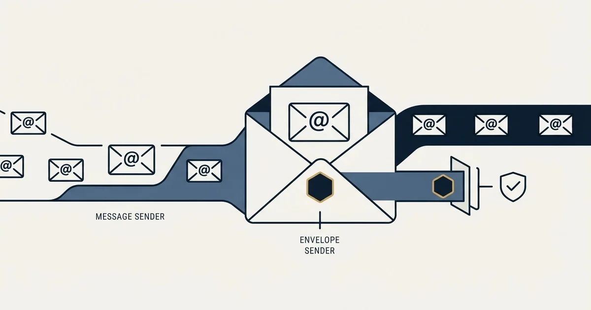 Editorial illustration for Envelope Sender