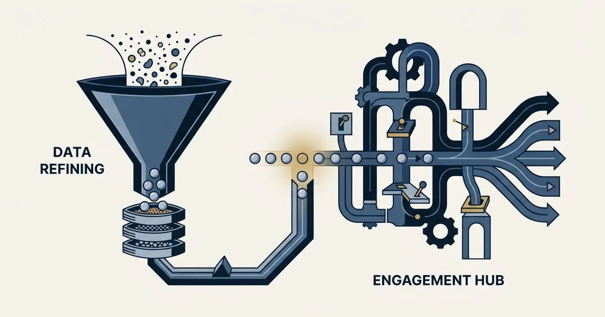 Editorial illustration for Evaboot vs La Growth Machine