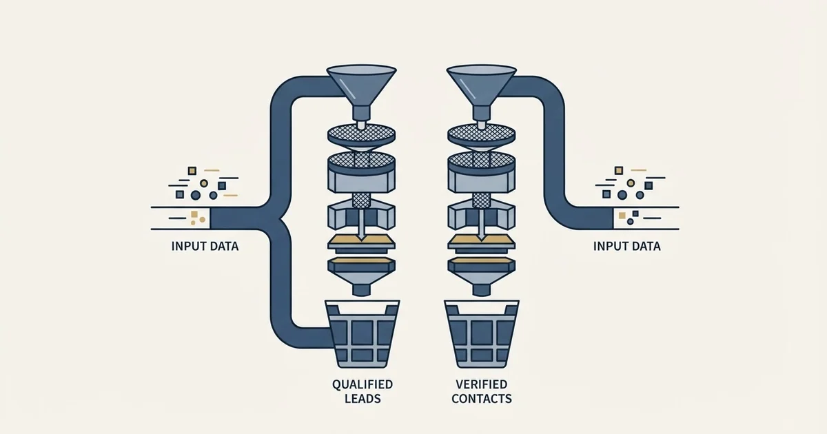 Editorial illustration for Evaboot vs MailerCheck