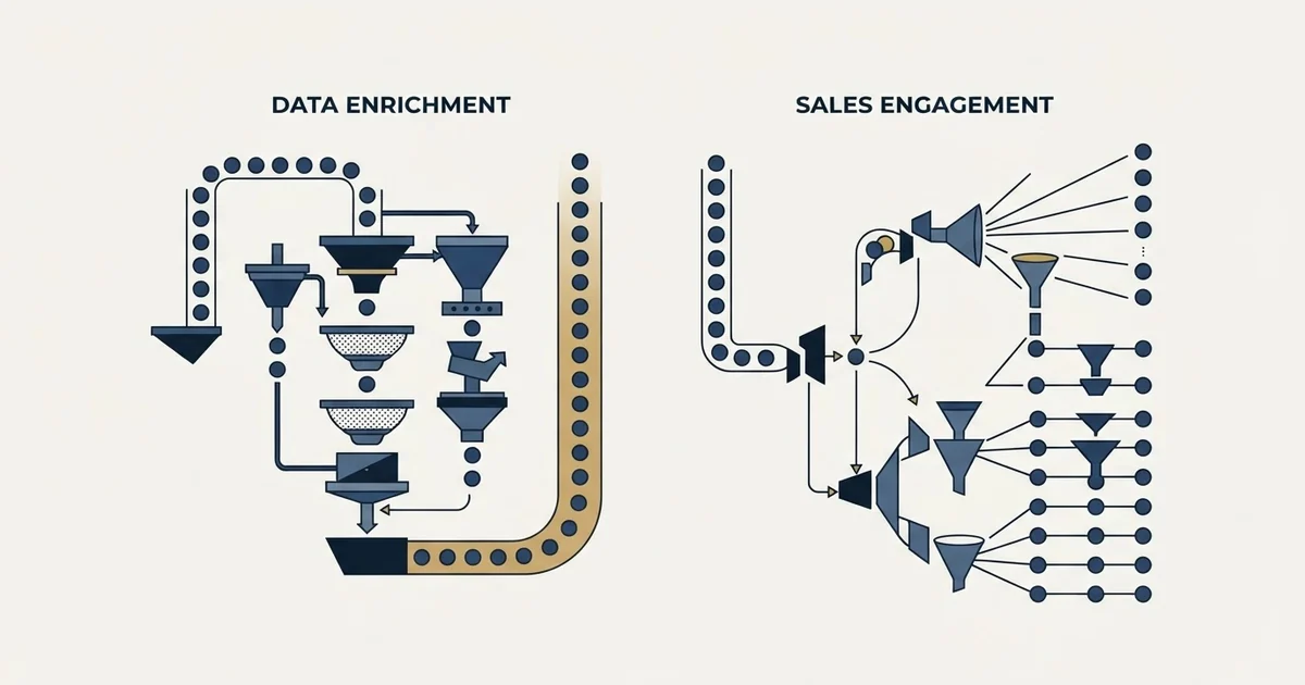 Editorial illustration for Evaboot vs Overloop AI