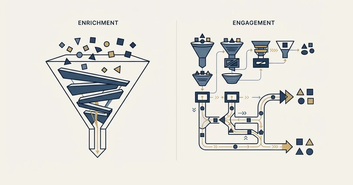 Editorial illustration for Evaboot vs SalesRobot