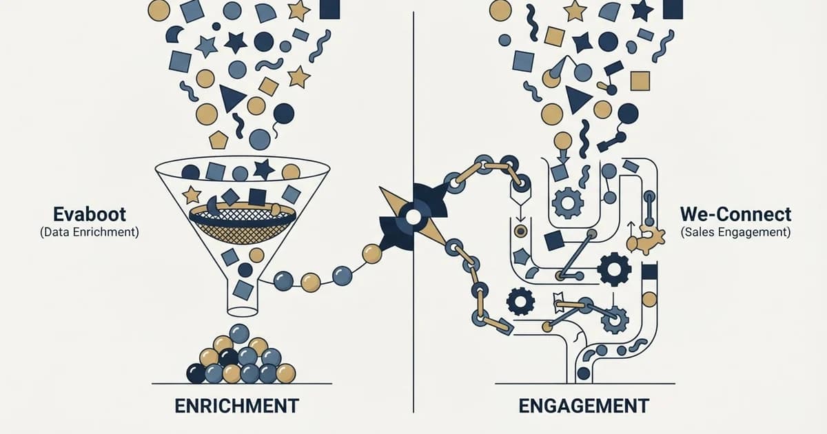 Editorial illustration for Evaboot vs We-Connect