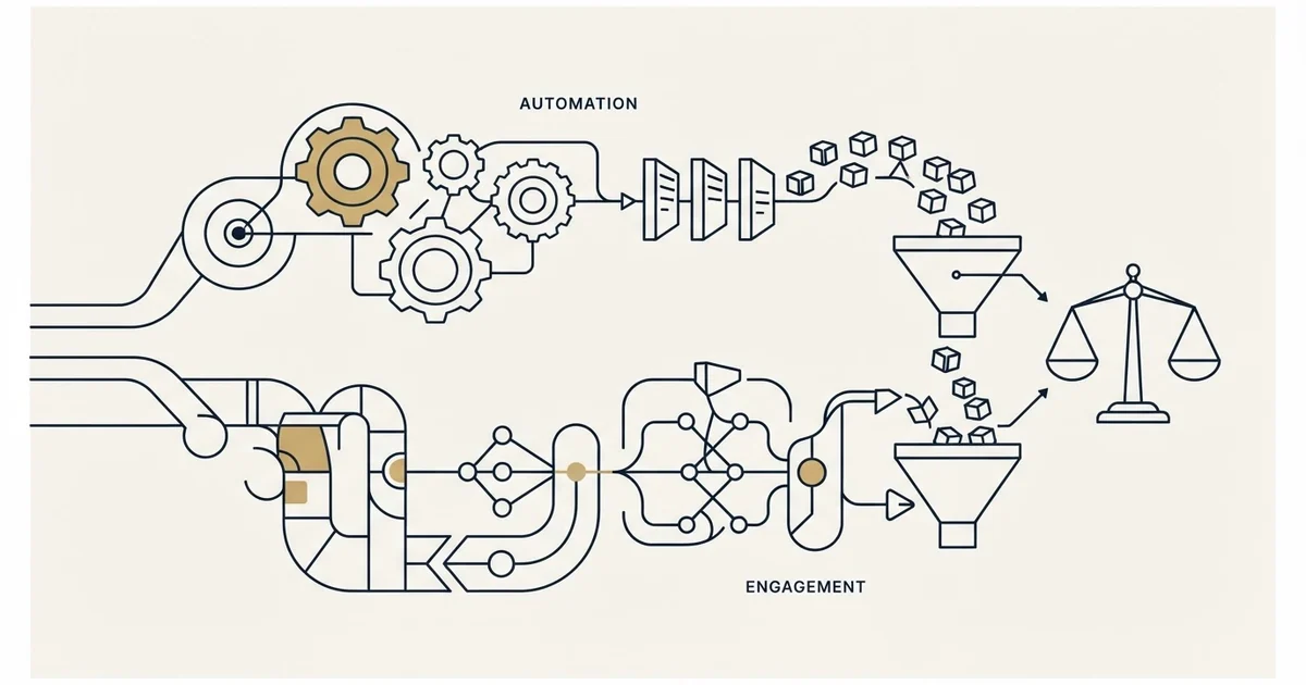 Editorial illustration for Expandi vs Humanlinker