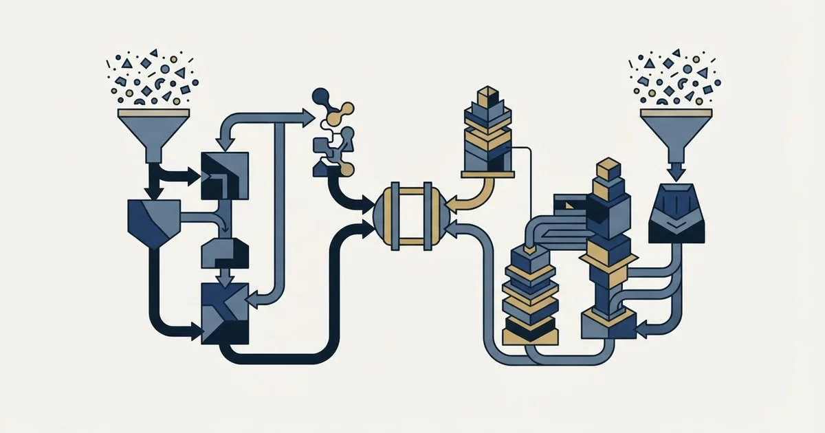 Editorial illustration for Expandi vs LeadIQ
