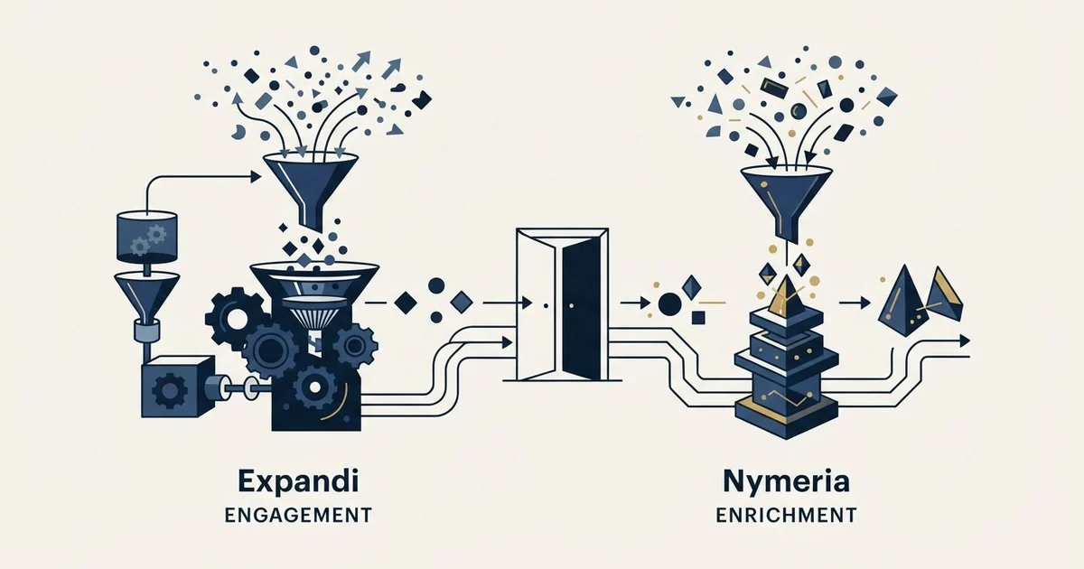 Editorial illustration for Expandi vs Nymeria