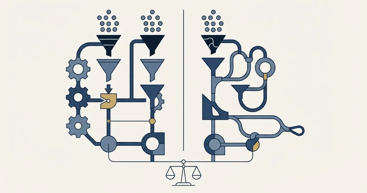 Editorial illustration for Expandi vs Overloop AI