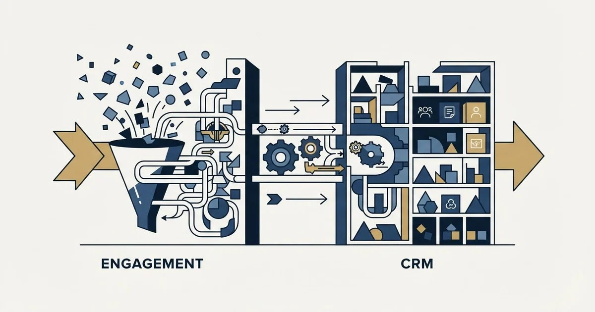 Editorial illustration for Expandi vs Pipedrive