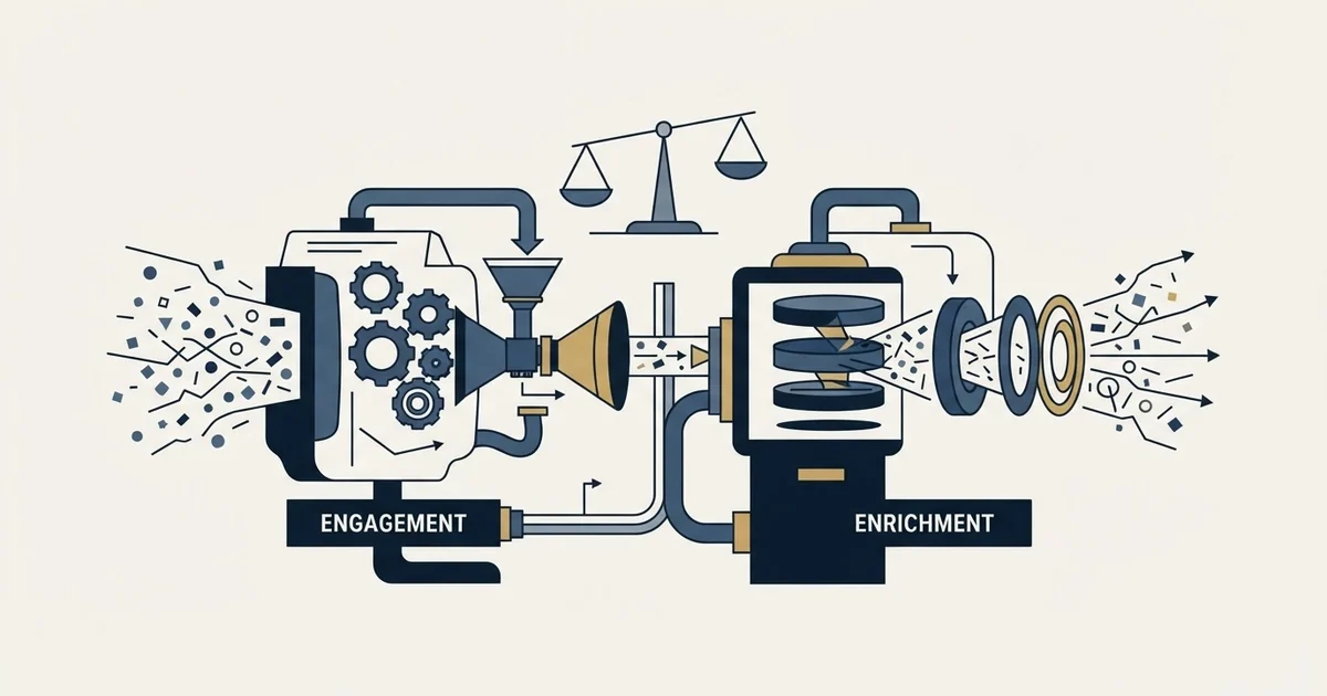 Editorial illustration for Expandi vs RocketReach