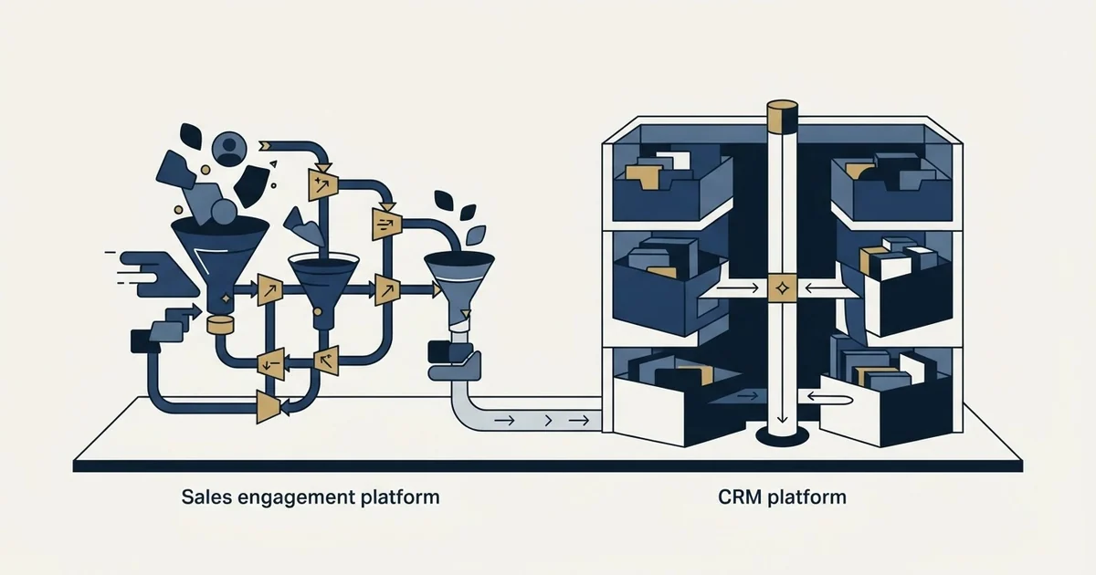Editorial illustration for Expandi vs SugarCRM