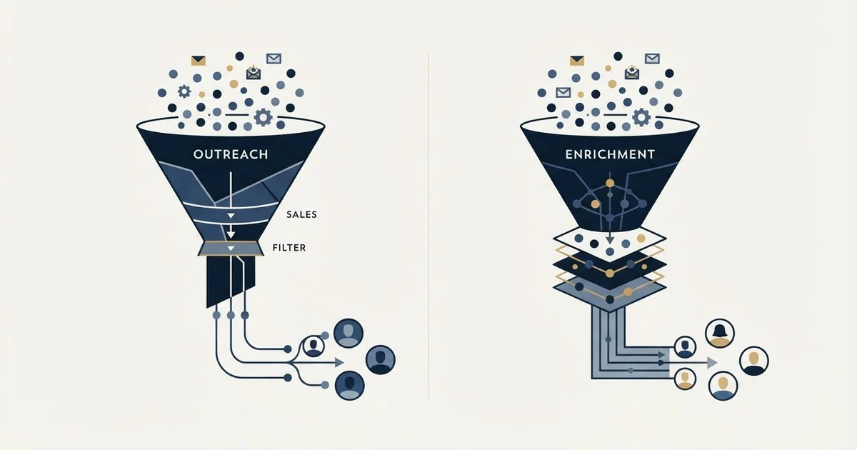Editorial illustration for Expandi vs UserGems