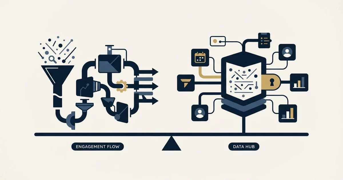 Editorial illustration for Expandi vs Vtiger