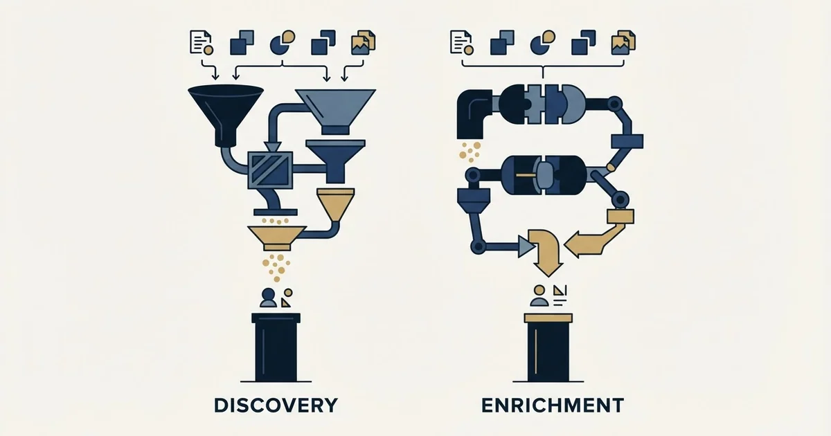 Editorial illustration for FindThatLead vs FullEnrich