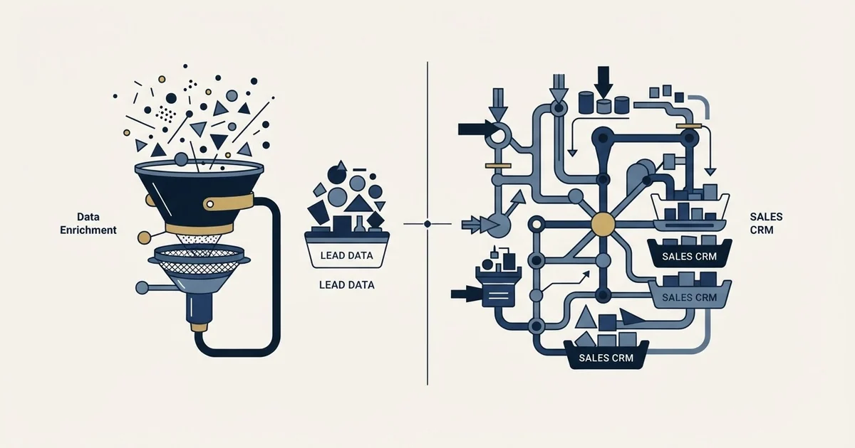 Editorial illustration for FindThatLead vs Microsoft Dynamics Sales