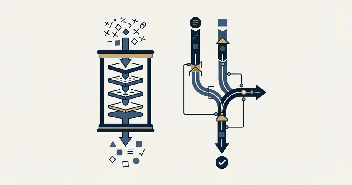 Editorial illustration for FindThatLead vs SalesRobot