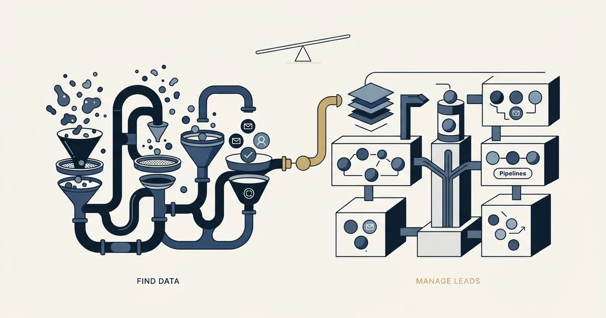 Editorial illustration for FindThatLead vs Teamgate