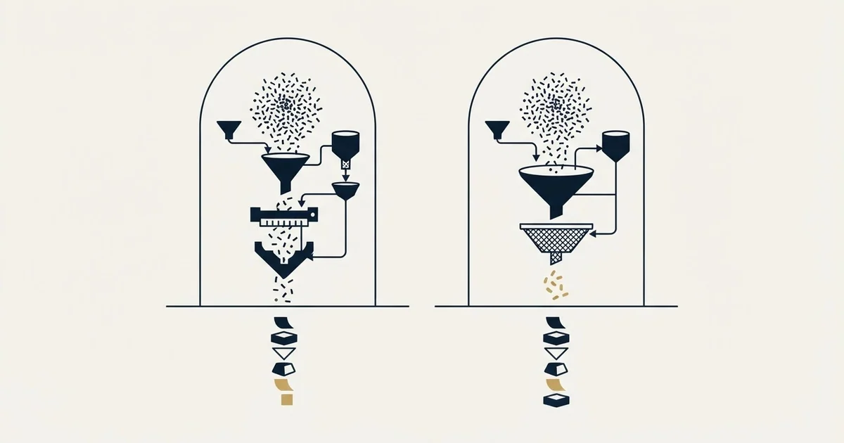 Editorial illustration for Findymail vs Hunter