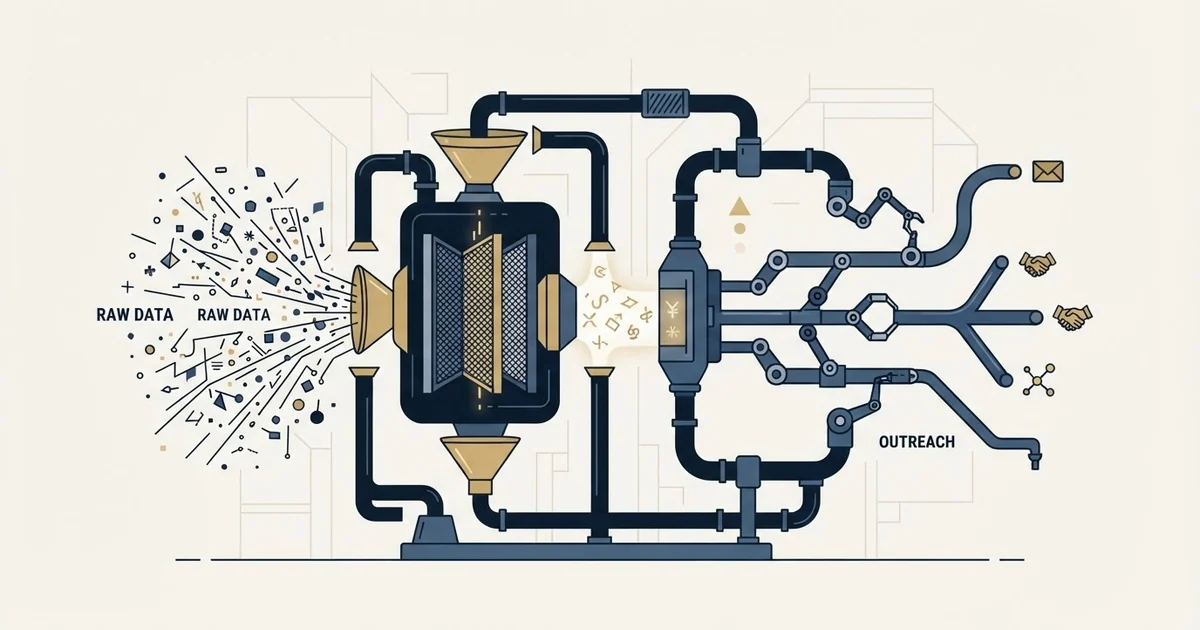 Editorial illustration for Findymail vs Meet Alfred