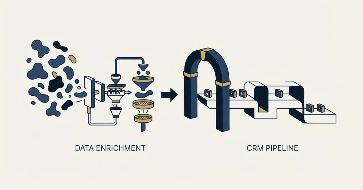 Editorial illustration for Findymail vs Pipedrive