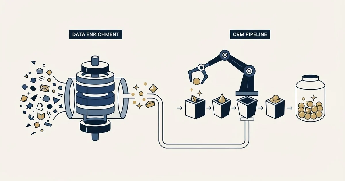 Editorial illustration for Findymail vs Pipeline CRM