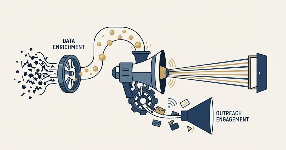 Editorial illustration for Findymail vs Qualifier.ai