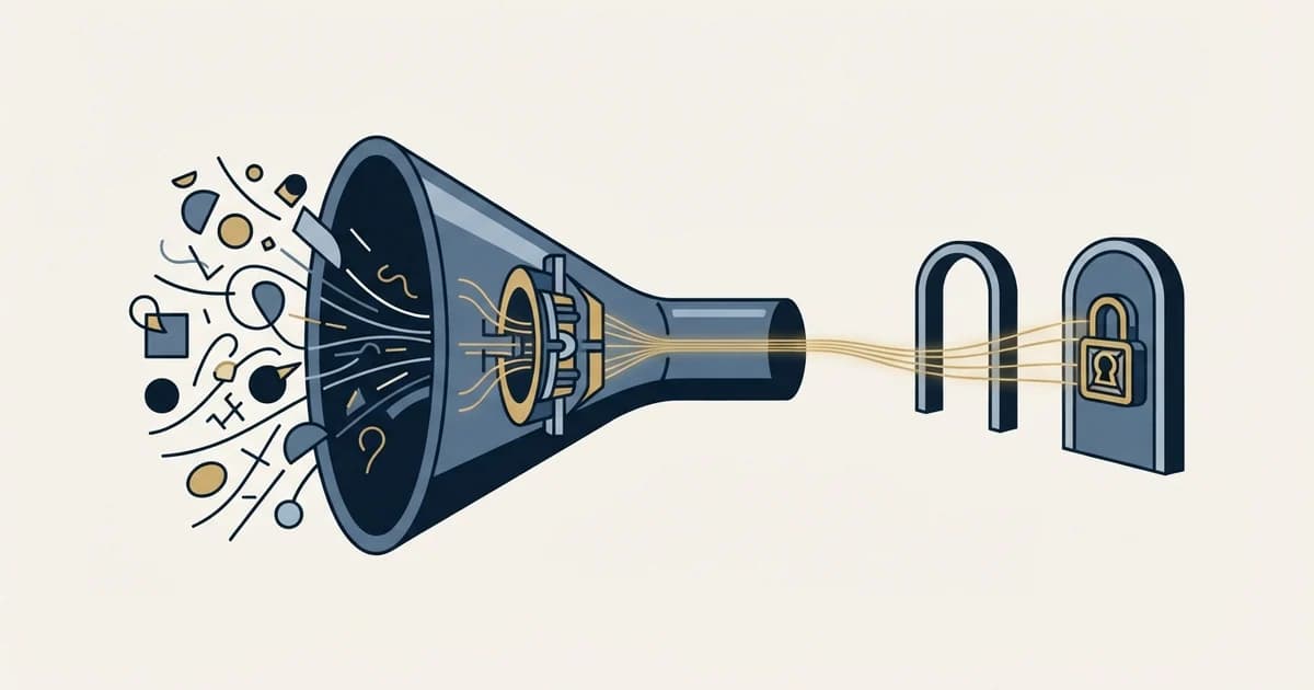 Editorial illustration for Fintech Lead Generation