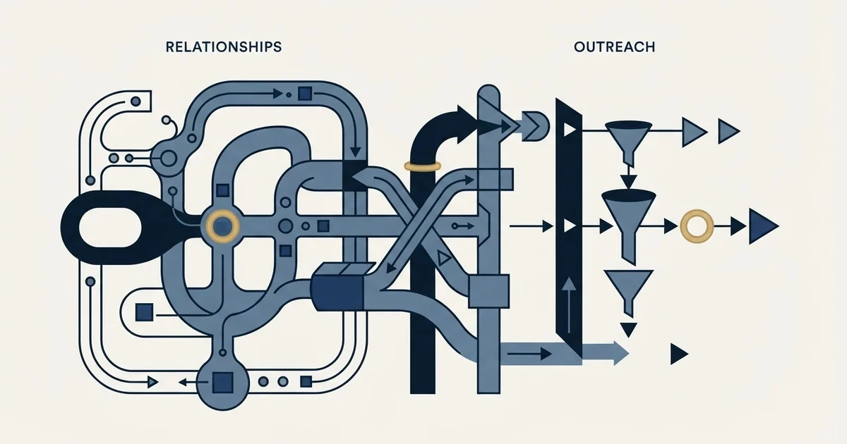 Editorial illustration for folk vs GetSales.io